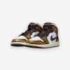 Air Jordan * | Air Jordan 1 Mid Se (Gs) Black Taxi White Sail Dq8418-071