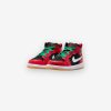 Air Jordan * | Air Jordan Jordan 1 Mid Se (Td) Black Fire Red White Malachite Dq8420-006