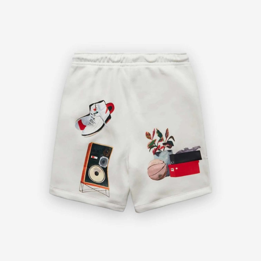 Air Jordan * | Air Jordan Jordan Shorts Artist White Dq7542-133