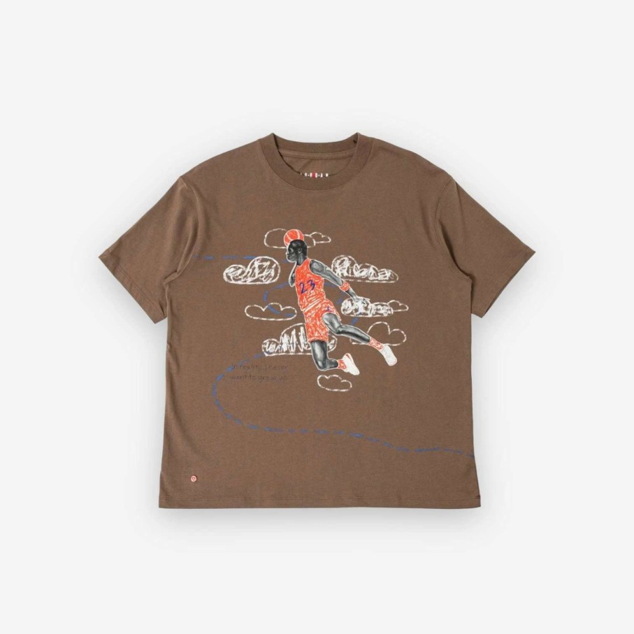 Air Jordan * | Air Jordan Women'S Jordan Tee Brown Dx0420-274