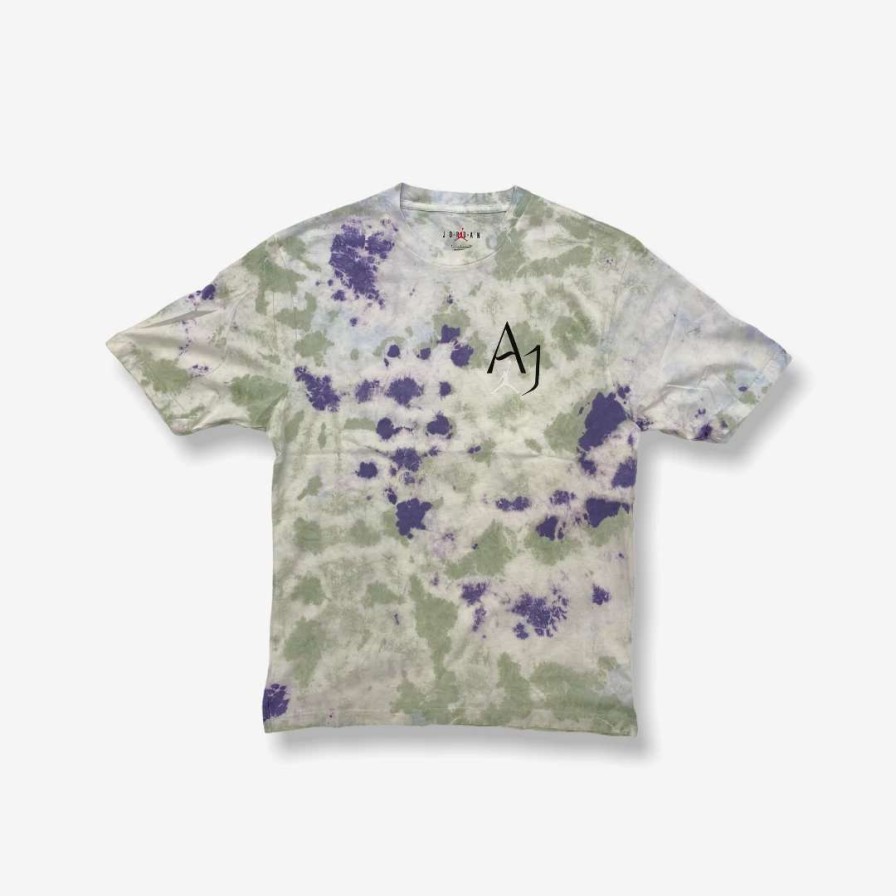 Air Jordan * | Air Jordan Jordan Sport Dna Tee Tie Dye Purple Green Dm1454-366