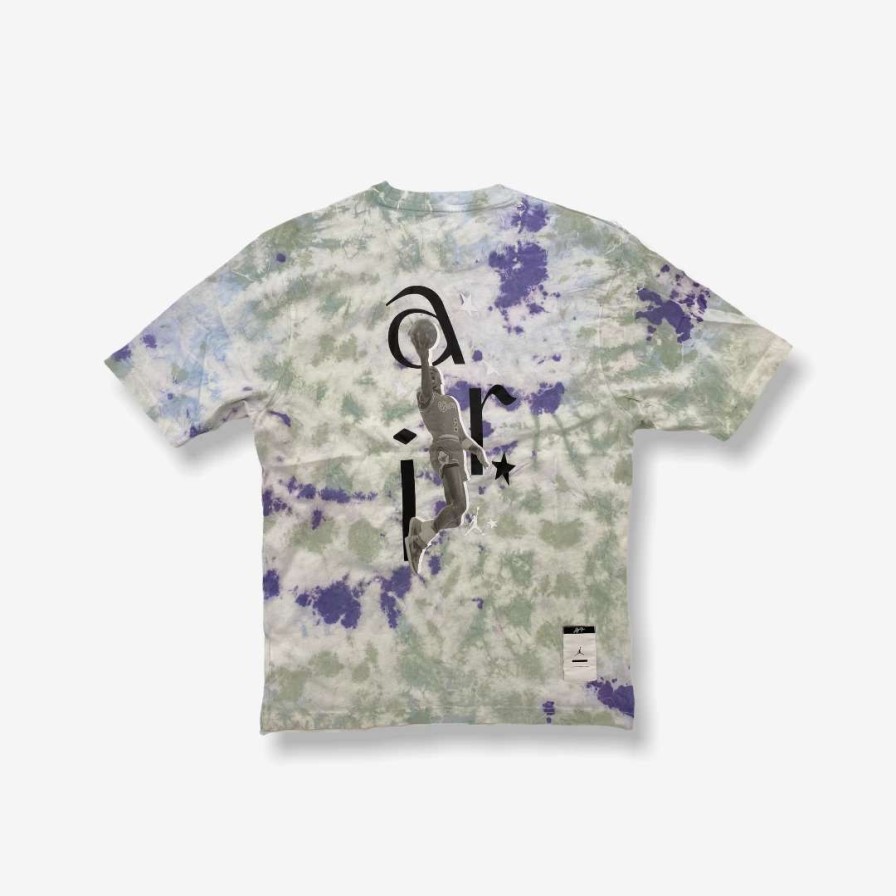 Air Jordan * | Air Jordan Jordan Sport Dna Tee Tie Dye Purple Green Dm1454-366