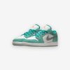 Air Jordan * | Air Jordan 1 Low Se (Gs) New Emerald Taxi White Do8244-301