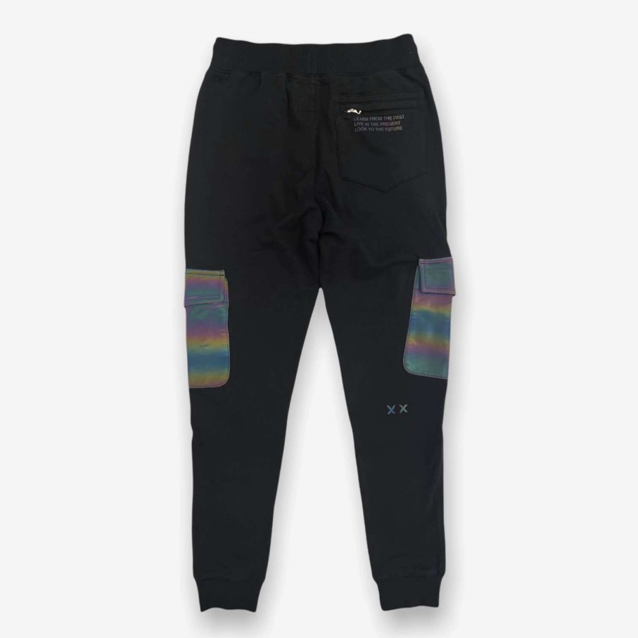 Cult Of Individuality * | Cult Of Individuality Sweatpant Black With 3M