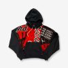 Air Jordan * | Air Jordan Women'S Jordan Chicago 23 Hoodie Black Red White Dd9295-010