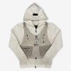 Air Jordan * | Air Jordan Jordan 23 Engineered Hoodie With Vest White Grey Dc9581-100