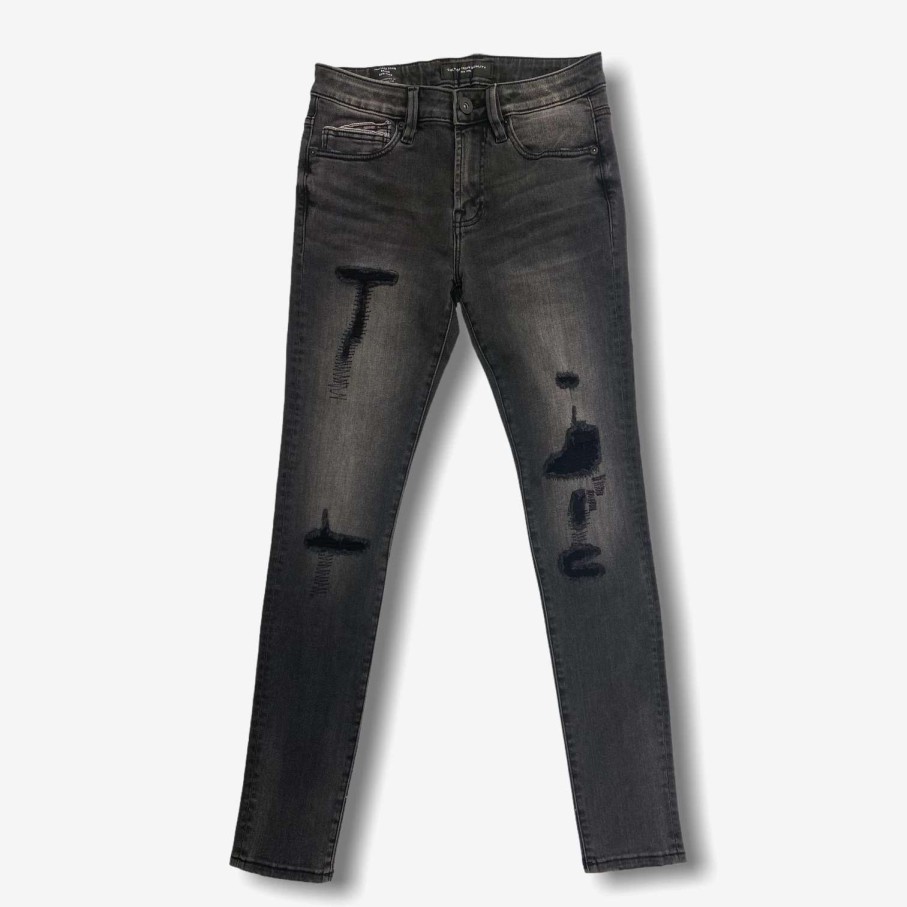 Cult Of Individuality * | Cult Of Individuality Punk Super Skinny Flint Jeans