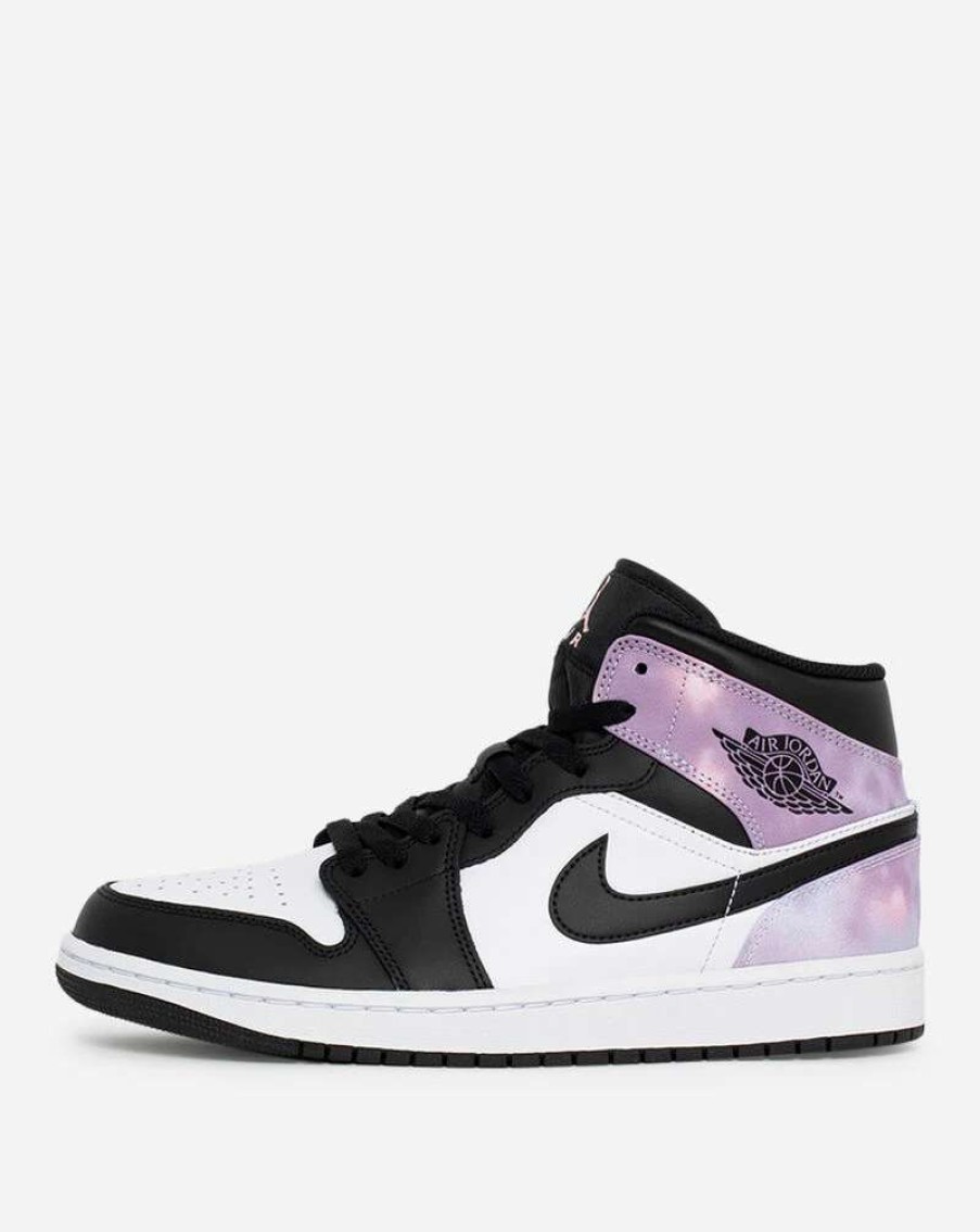 Air Jordan * | Air Jordan 1 Mid Se Black Bleached Coral Dm1200-001