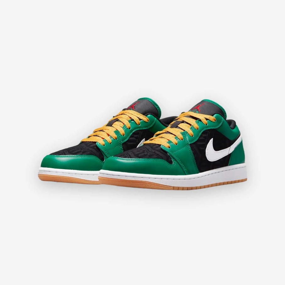 Air Jordan * | Air Jordan 1 Low Se Malachite Fire Red Black Taxi Dq8422-300