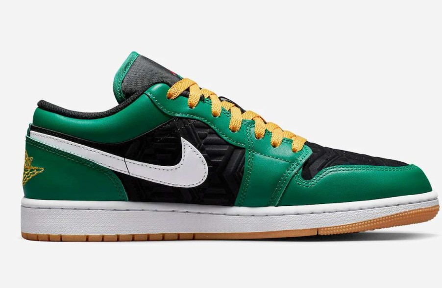 Air Jordan * | Air Jordan 1 Low Se Malachite Fire Red Black Taxi Dq8422-300