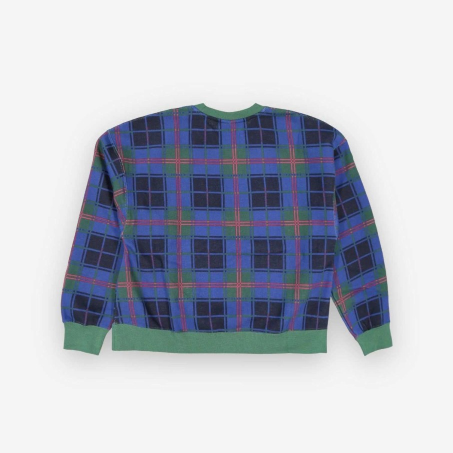 Air Jordan * | Air Jordan Women'S Jordan Crewneck Plaid Dv1996-333