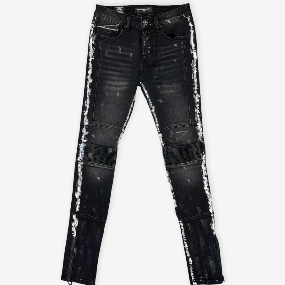 Cult Of Individuality * | Cult Of Individuality 3M Punk Super Skinny Moto Matrix