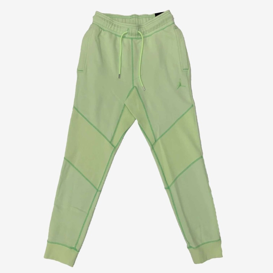 Air Jordan * | Air Jordan Washed Wings Sweatpants Ghost Green Cd4575-380