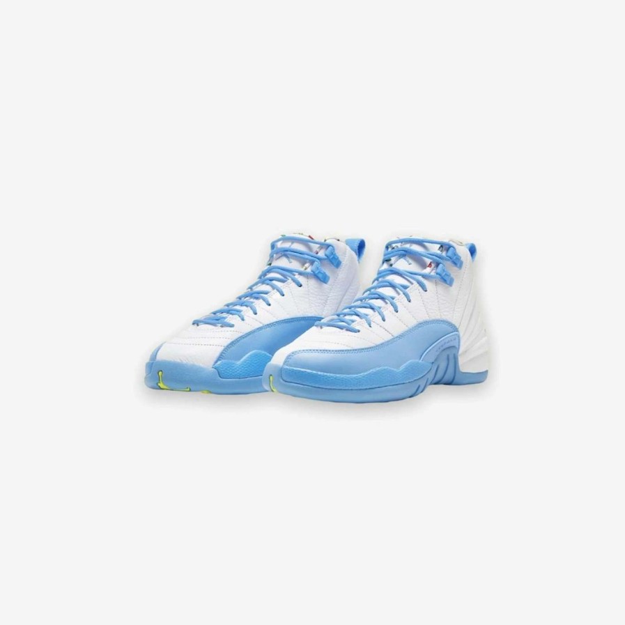 Air Jordan * | Air Jordan 12 Retro Gs White Lemon Venom Emoji Dq4365-114