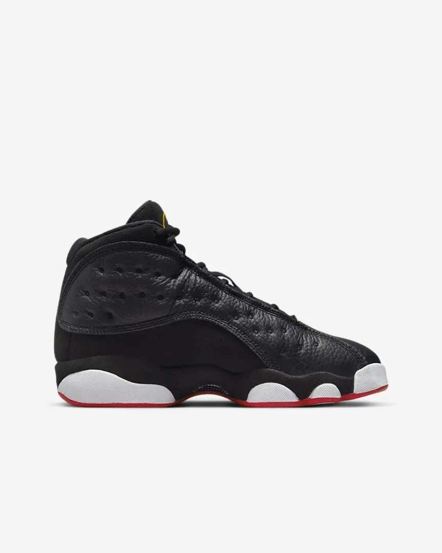 Air Jordan * | Air Jordan 13 Retro (Gs) Black True Red White Dj3003-062