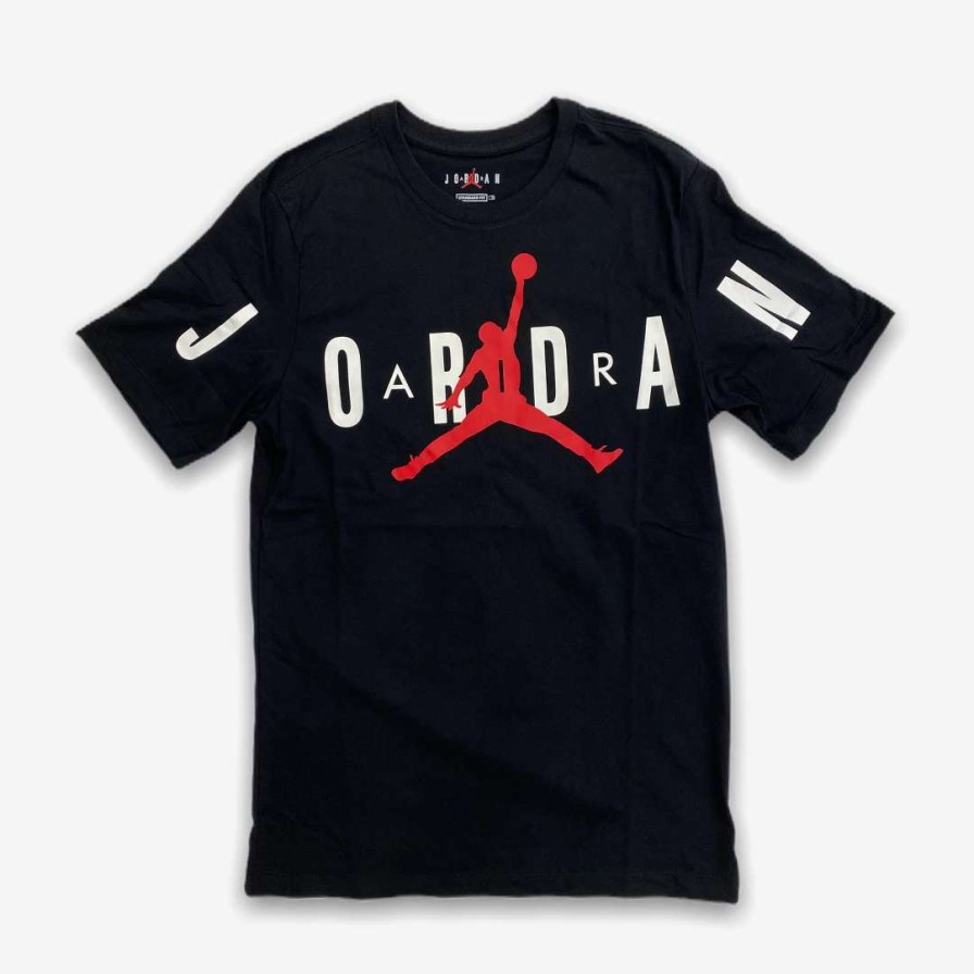 Air Jordan * | Air Jordan Jordan Stretch Crew Tee Black Cz1880-010