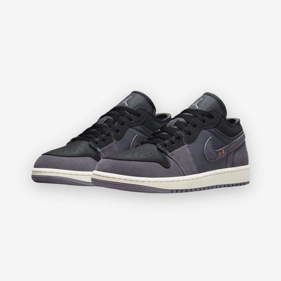 Air Jordan * | Air Jordan 1 Low Se Black Cement Grey Light Graphite Dn1635-001