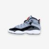 Air Jordan * | Air Jordan Jordan 6 Rings Grade School Smoke Grey University Gold 323419-022