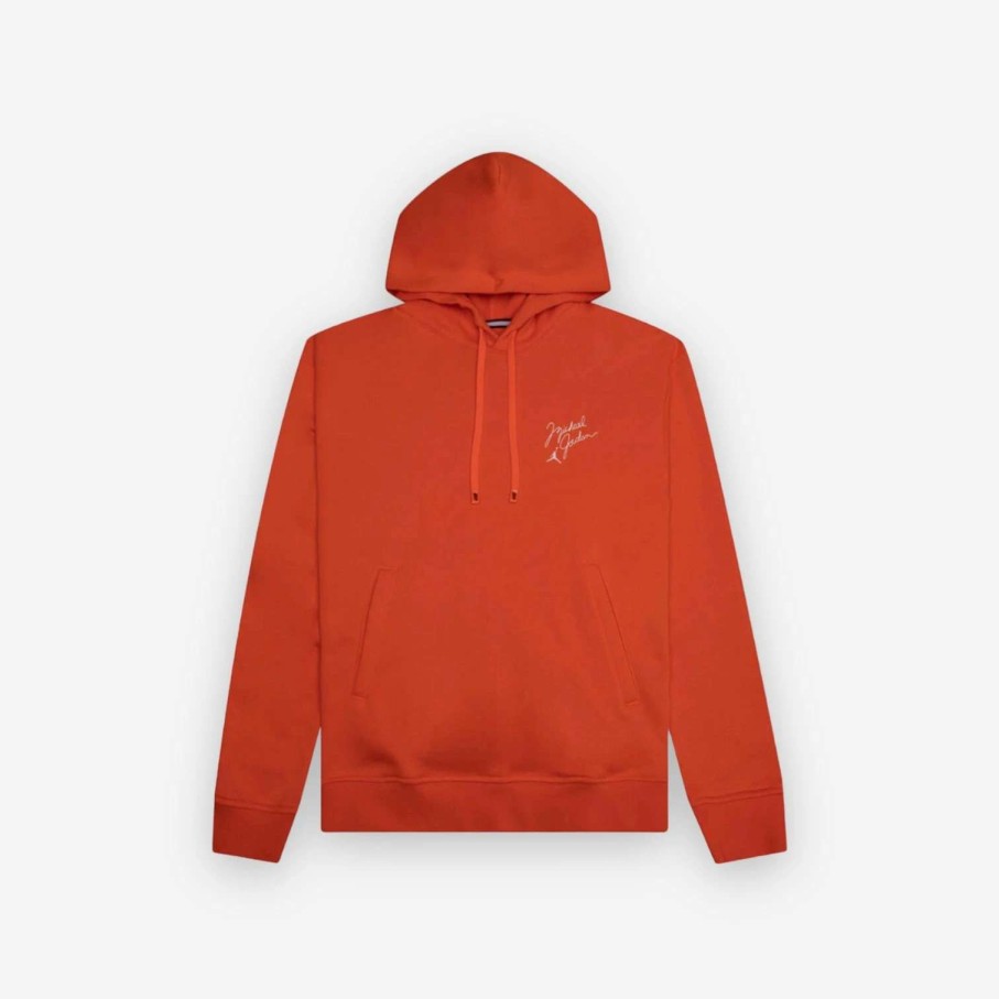 Air Jordan * | Air Jordan Jordan Wheaties Hoodie Orange Dv7576-817