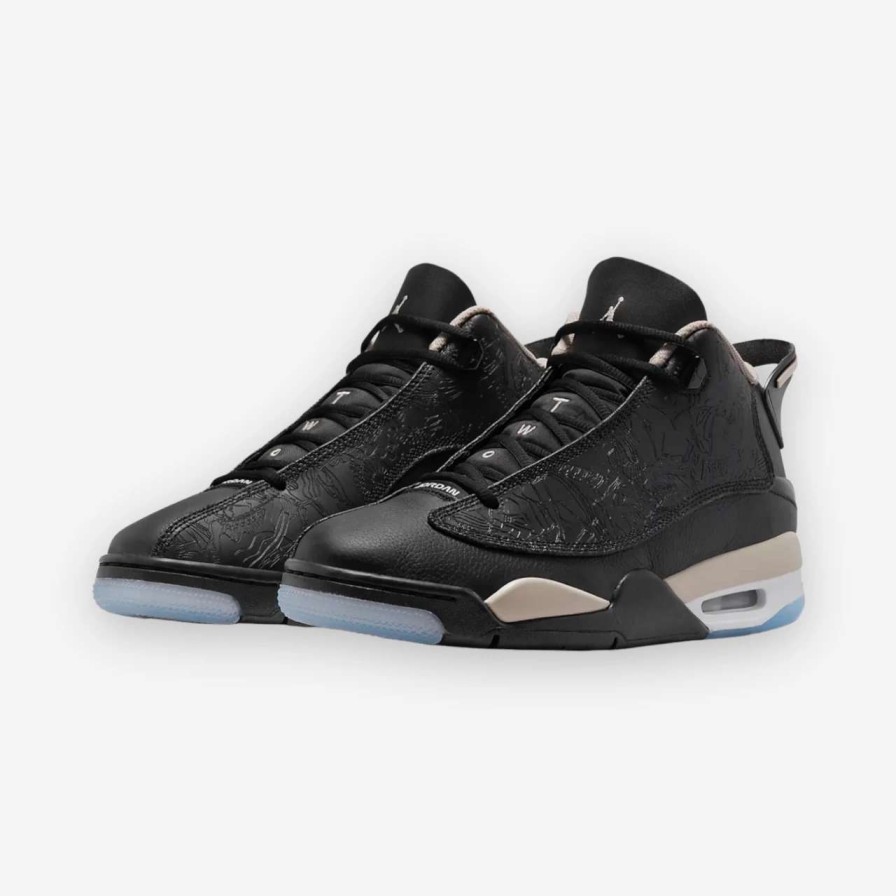 Air Jordan * | Air Jordan Dub Zero Black Fossil Stone White 311046-021