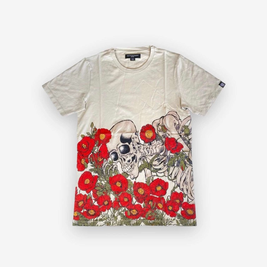 Cult Of Individuality * | Cult Of Individuality Ss Poppy Cream Tee