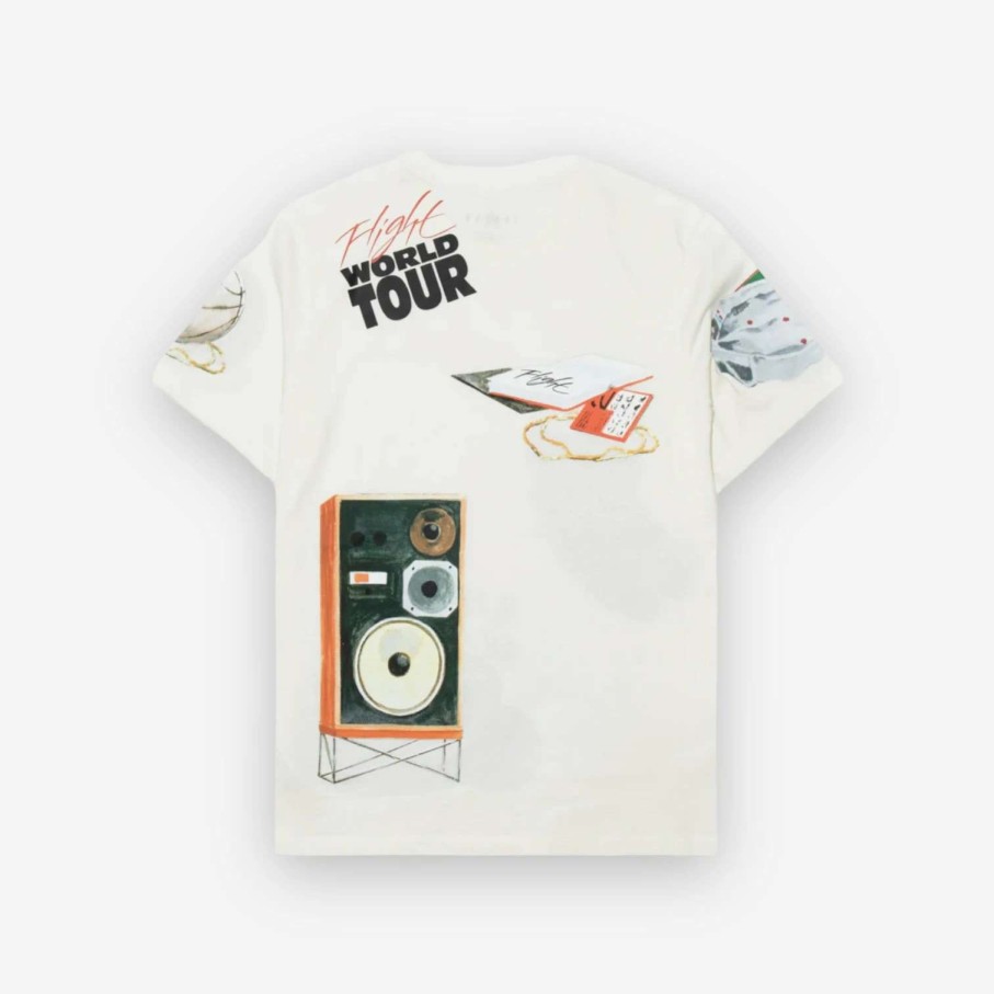 Air Jordan * | Air Jordan Artist Series T-Shirt White Dq7378-133