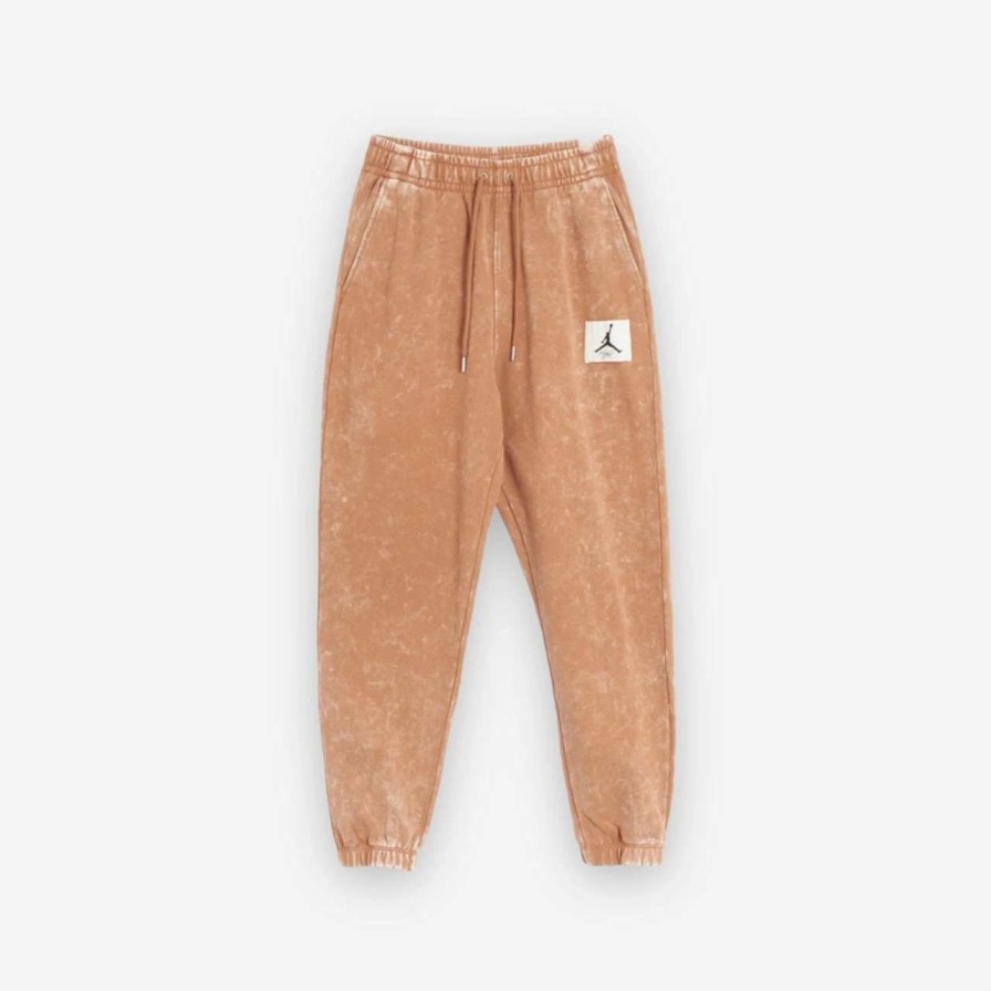 Air Jordan * | Air Jordan Essential Fleece Pants Mineral Clay Dr3089-215