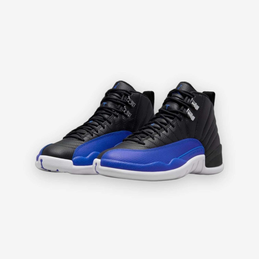 Air Jordan * | Women'S Air Jordan 12 Retro Black Hyper Royal Ao6068-004