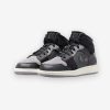 Air Jordan * | Air Jordan 1 Mid Se Craft Black Cement Grey Lt Granite Dm9652-001