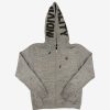 Cult Of Individuality * | Cult Of Individuality Zip Hoody Heather Grey