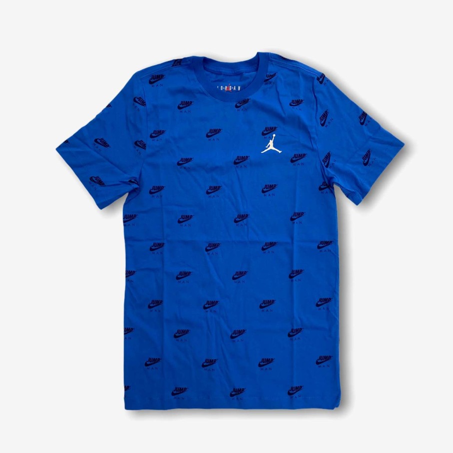 Air Jordan * | Air Jordan Jordan Jumpman Printed T-Shirt Blue Ct3700-403